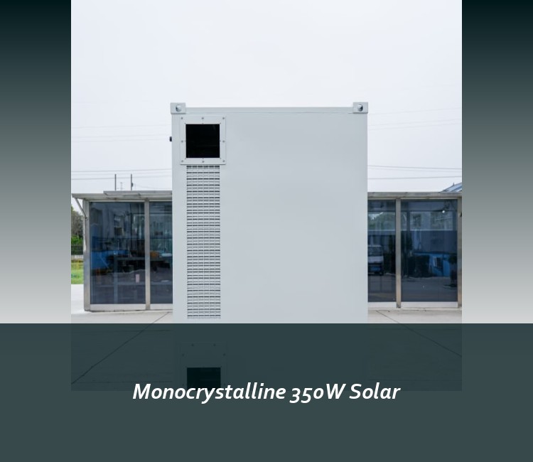 Monocrystalline 350W Solar
