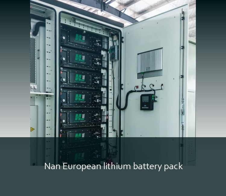 Nan European lithium battery pack
