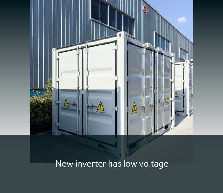 New inverter has low voltage