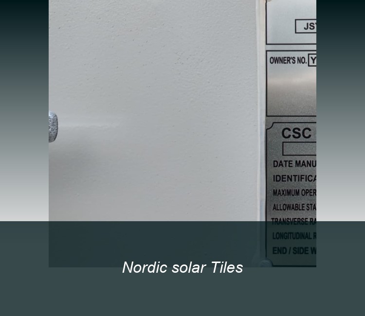 Nordic solar Tiles