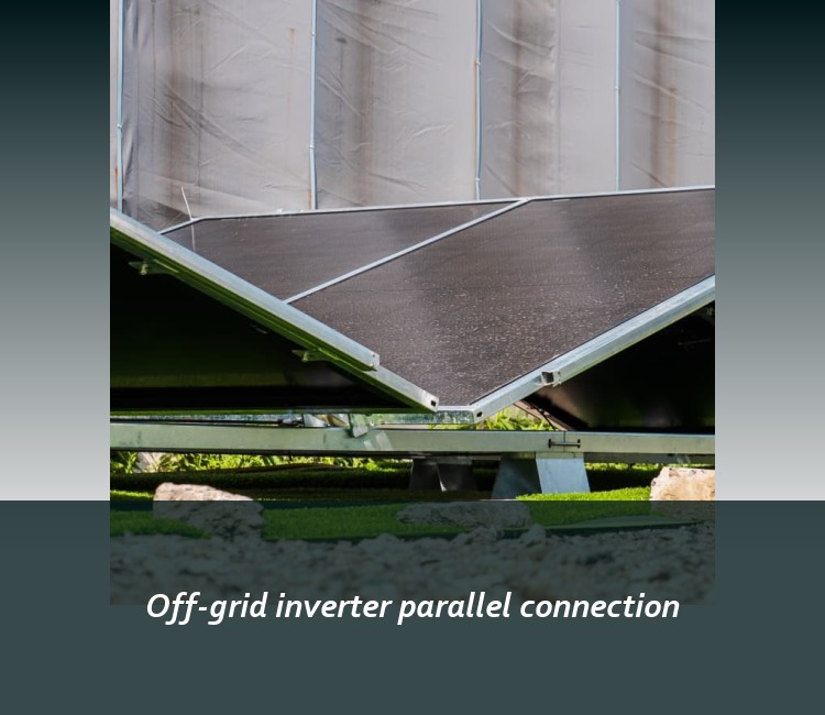 Off-grid inverter parallel connection