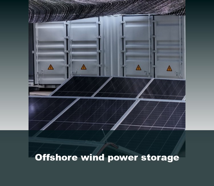 Offshore wind power storage