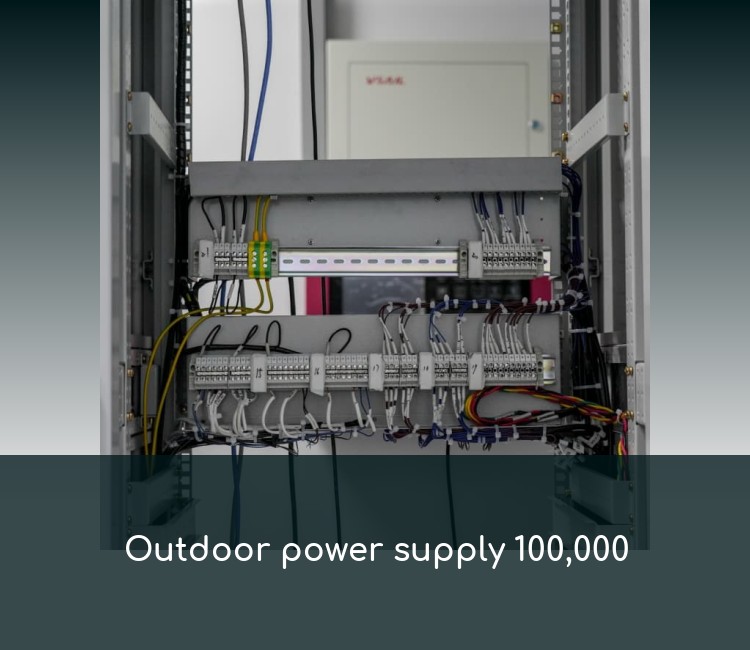 Outdoor power supply 100,000