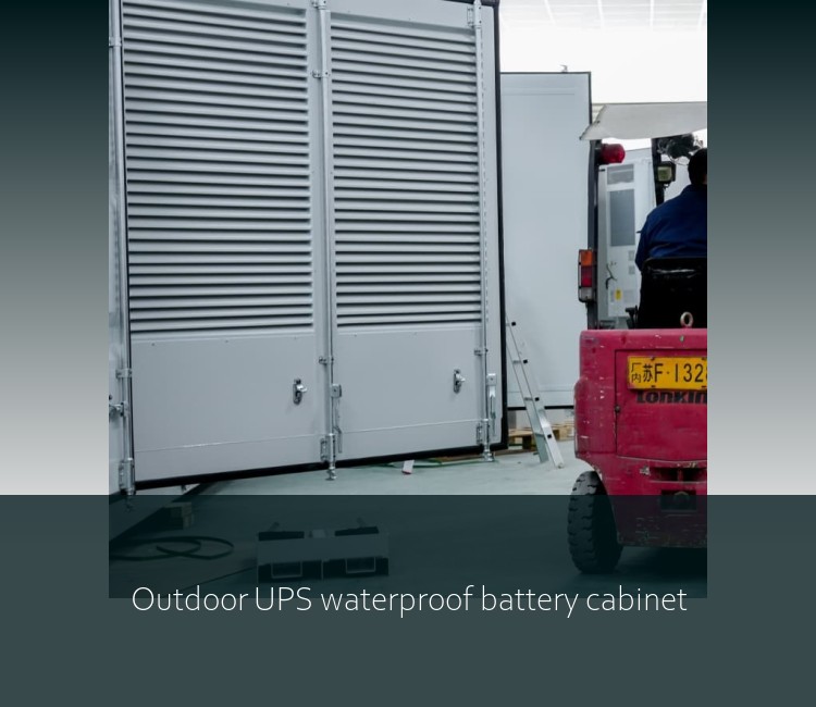 Outdoor UPS waterproof battery cabinet