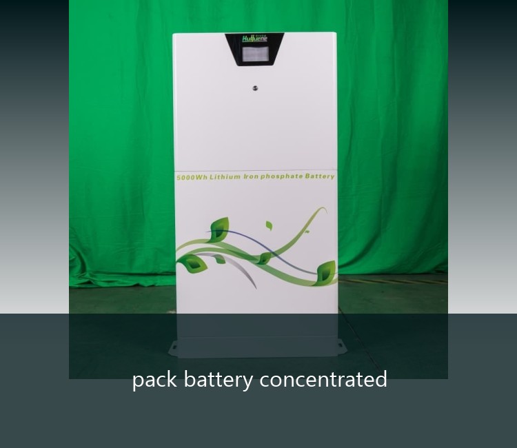 pack battery concentrated
