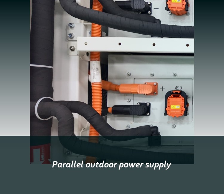 Parallel outdoor power supply