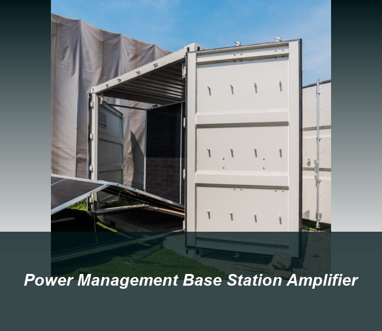 Power Management Base Station Amplifier
