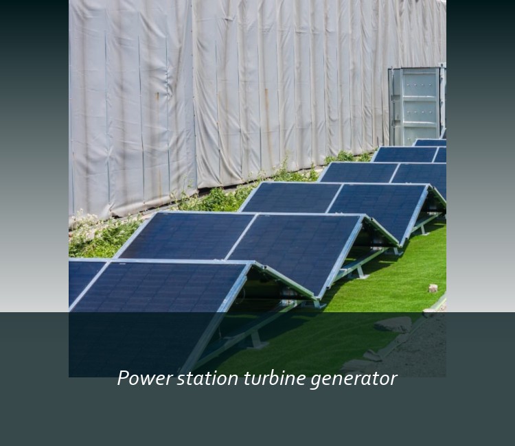 Power station turbine generator