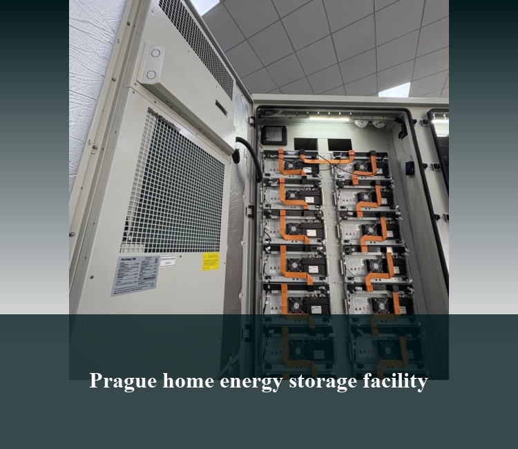 Prague home energy storage facility