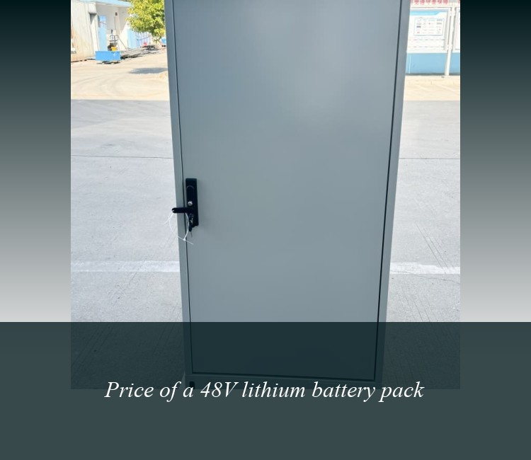 Price of a 48V lithium battery pack