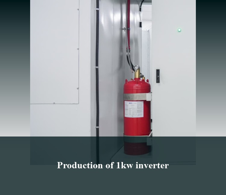 Production of 1kw inverter