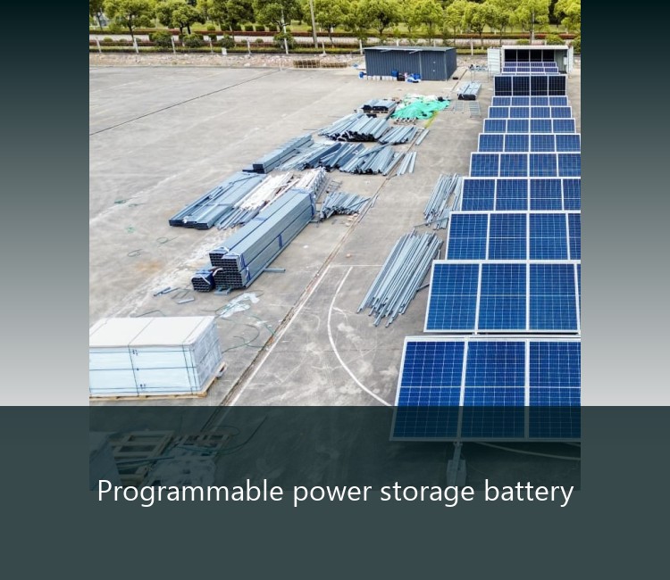 Programmable power storage battery