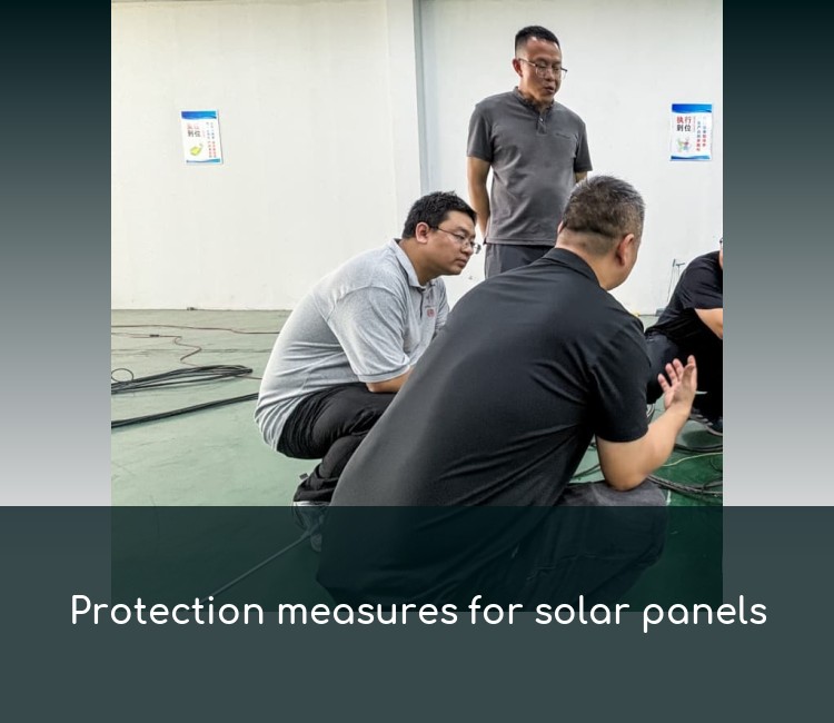 Protection measures for solar panels