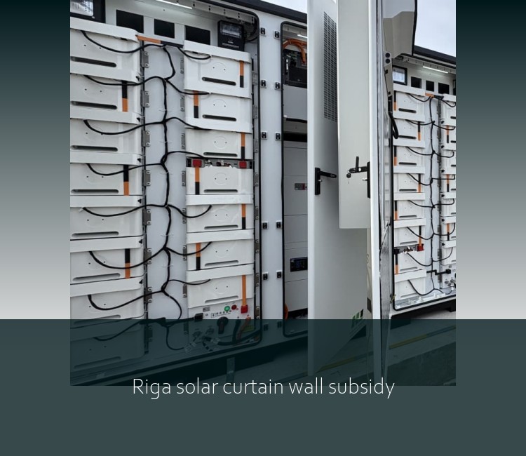 Riga solar curtain wall subsidy