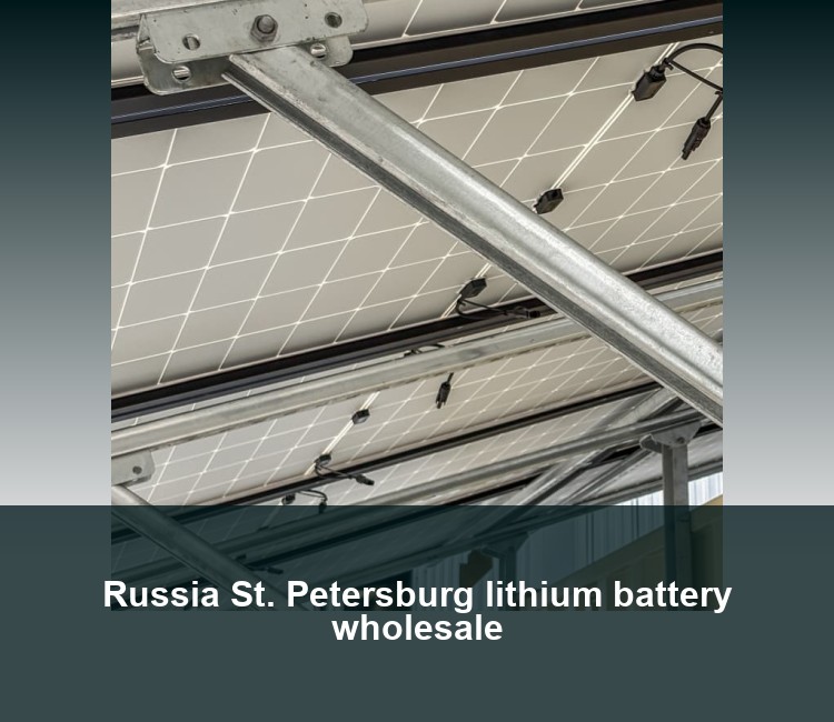 Russia St. Petersburg lithium battery wholesale