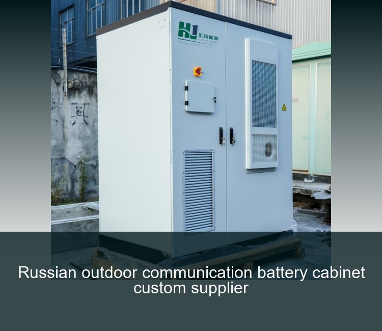 Russian outdoor communication battery cabinet custom supplier