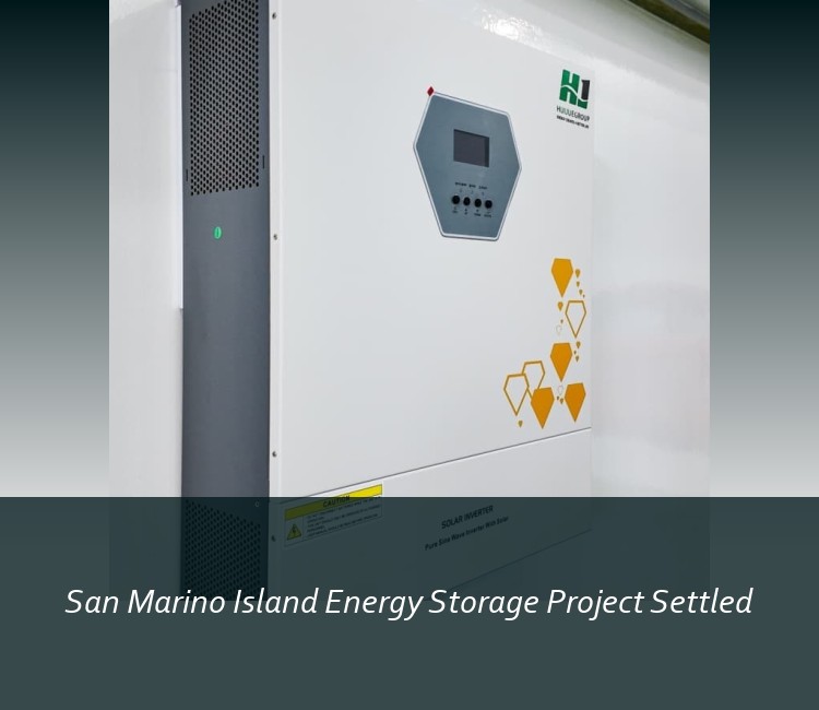 San Marino Island Energy Storage Project Settled