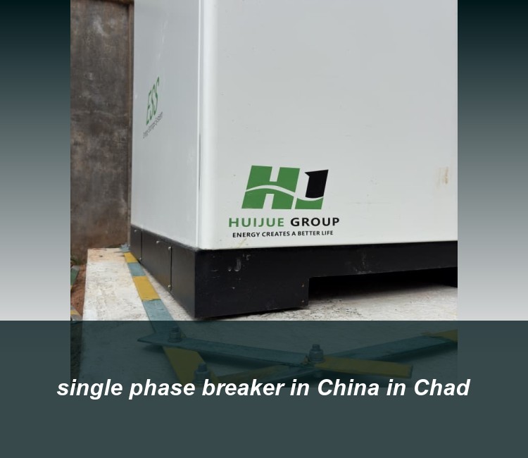single phase breaker in China in Chad