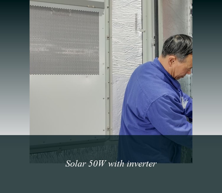 Solar 50W with inverter