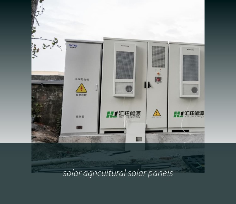 solar agricultural solar panels