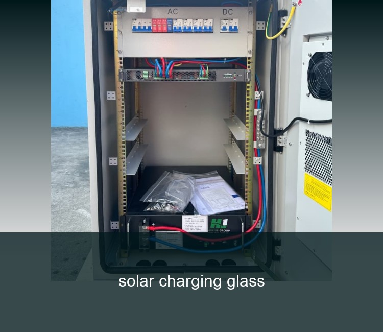 solar charging glass