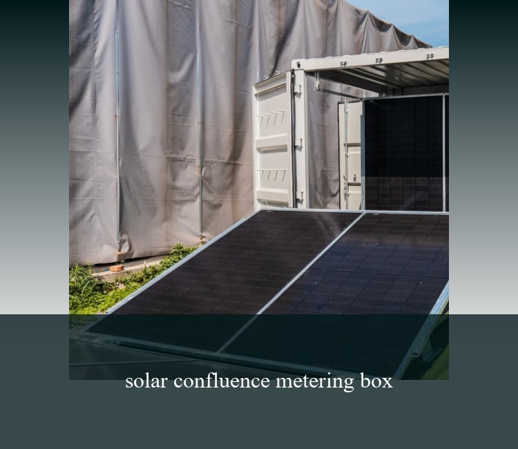 solar confluence metering box