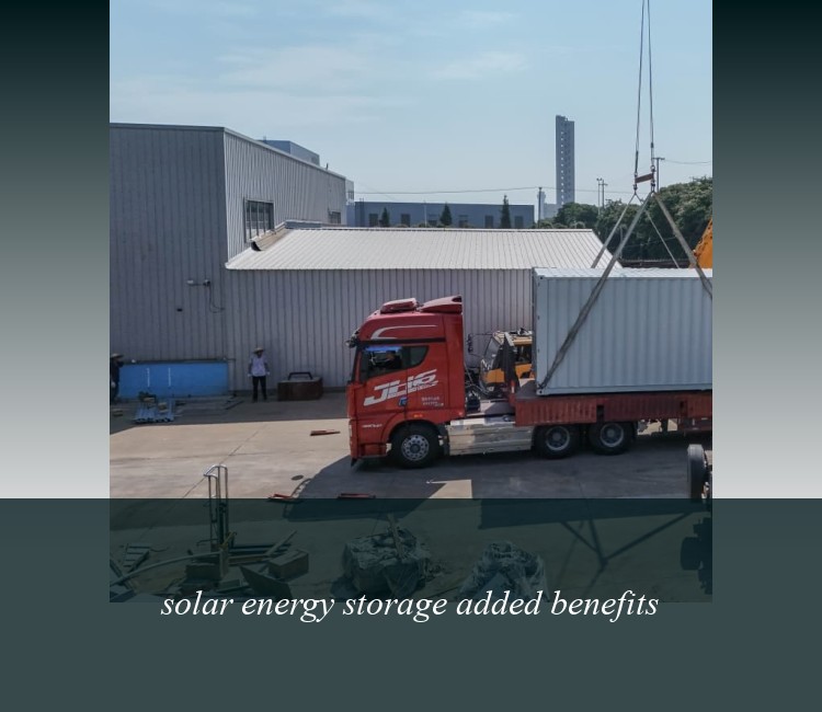 solar energy storage added benefits