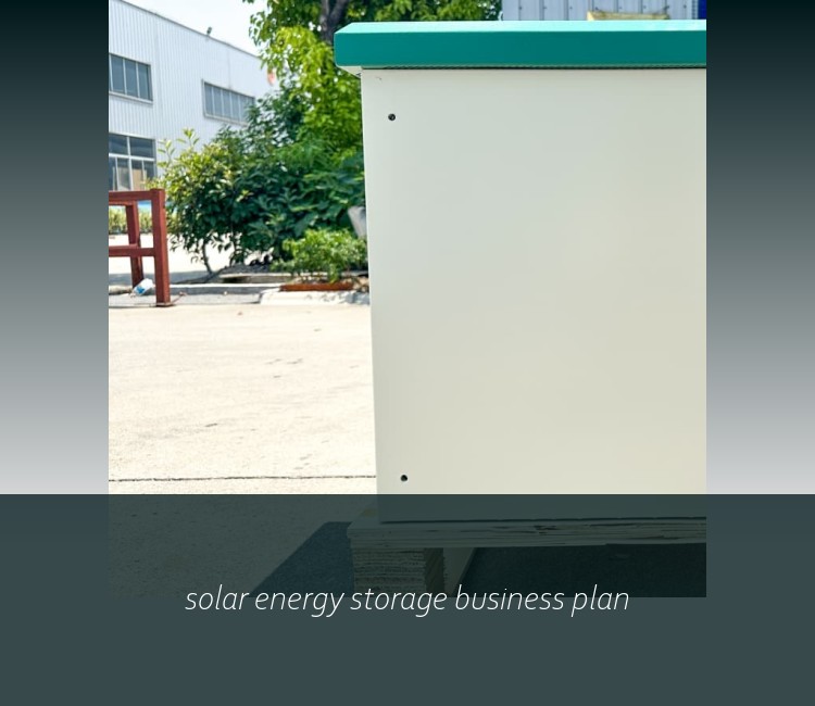 solar energy storage business plan