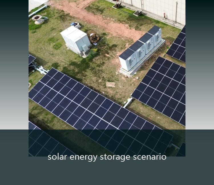 solar energy storage scenario