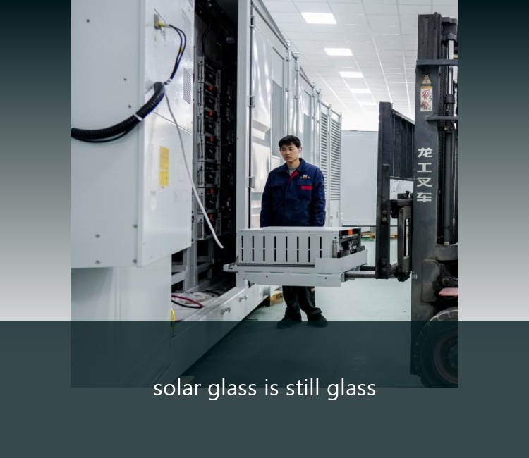 solar glass is still glass