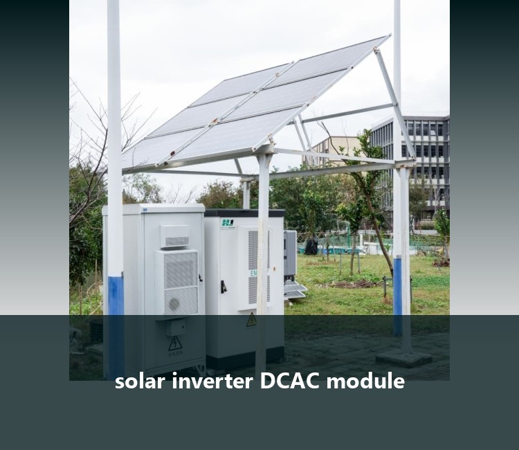 solar inverter DCAC module