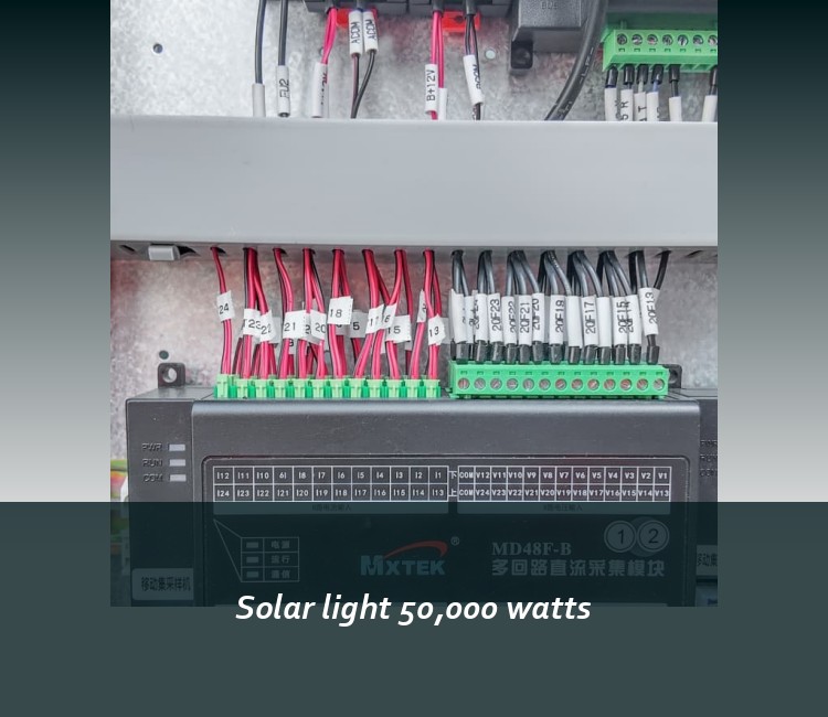 Solar light 50,000 watts