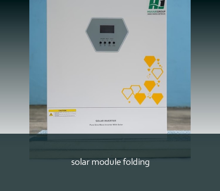 solar module folding
