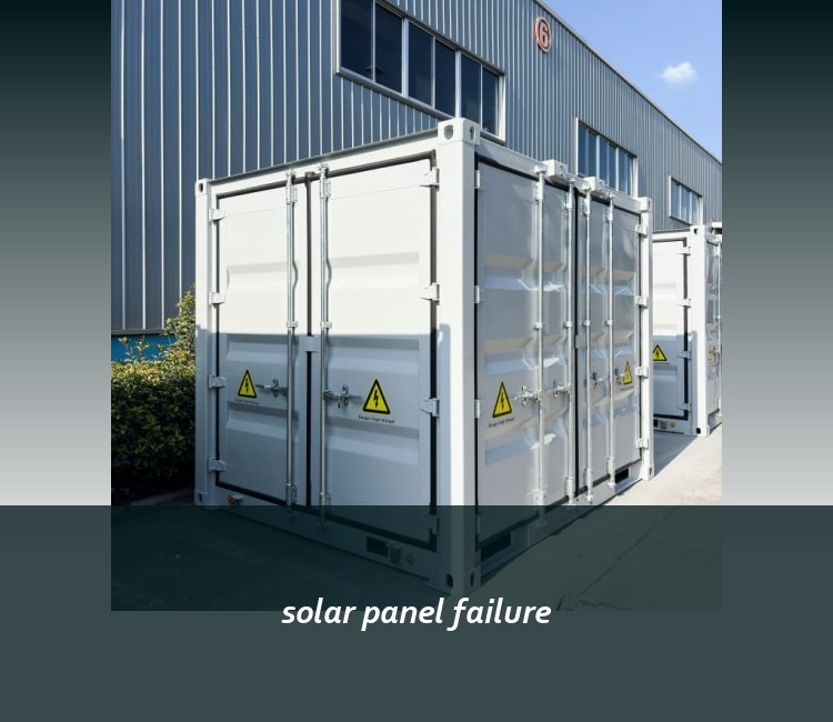 solar panel failure