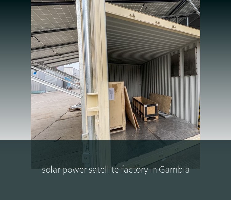 solar power satellite factory in Gambia