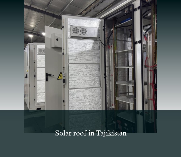 Solar roof in Tajikistan