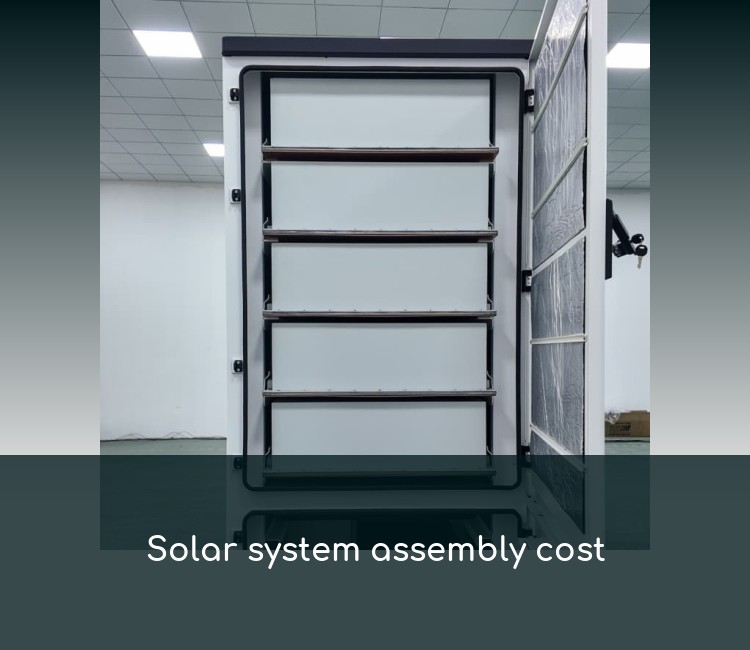 Solar system assembly cost