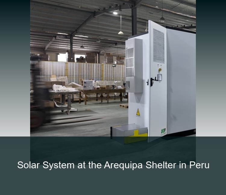Solar System at the Arequipa Shelter in Peru