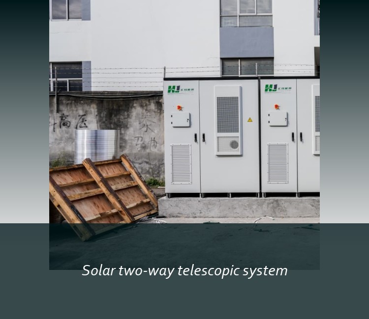Solar two-way telescopic system