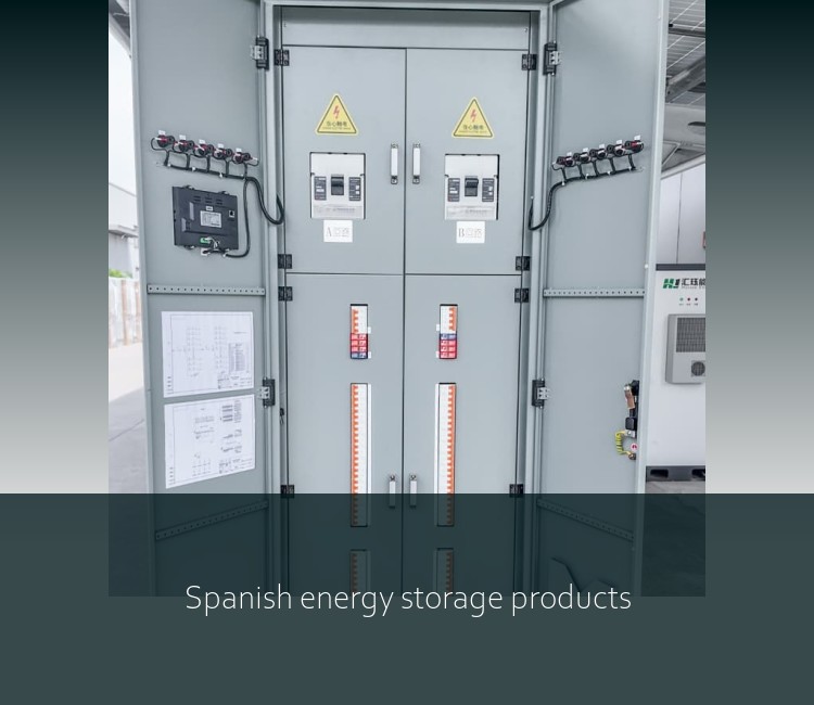 Spanish energy storage products