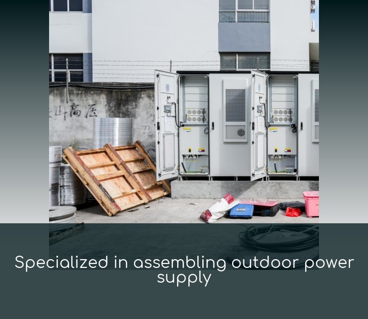 Specialized in assembling outdoor power supply