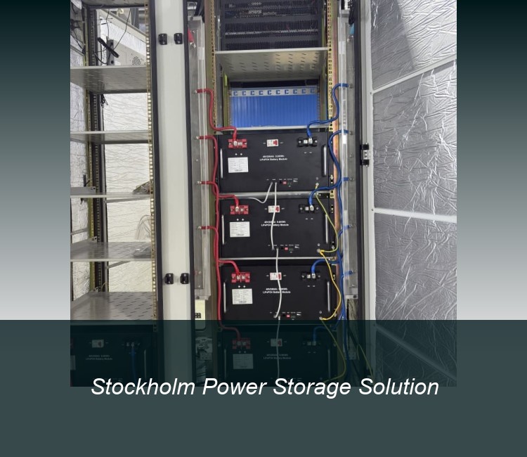Stockholm Power Storage Solution