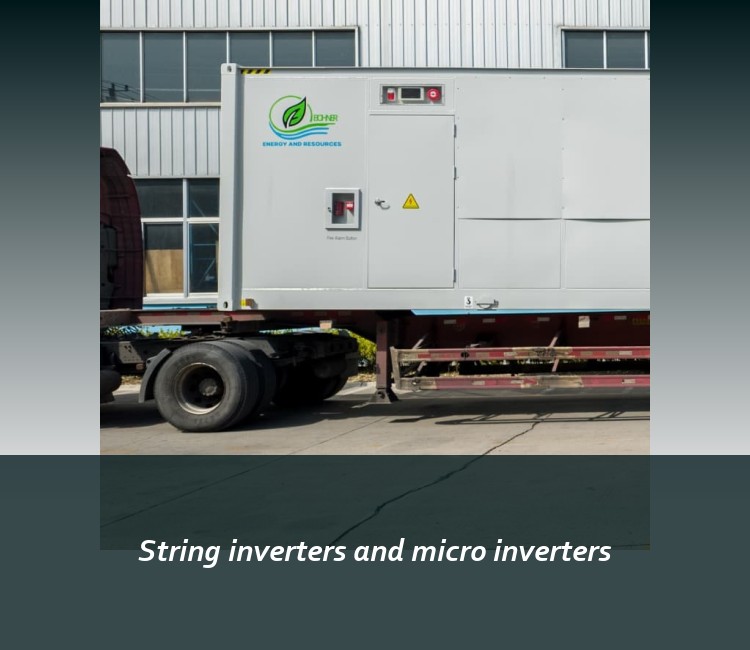 String inverters and micro inverters