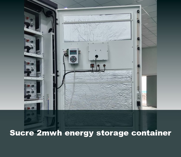 Sucre 2mwh energy storage container