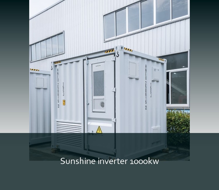 Sunshine inverter 1000kw