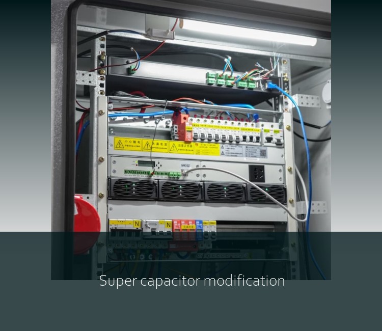 Super capacitor modification