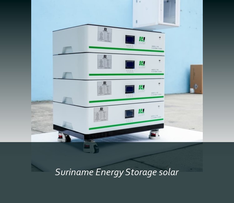 Suriname Energy Storage solar