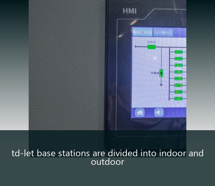 td-let base stations are divided into indoor and outdoor