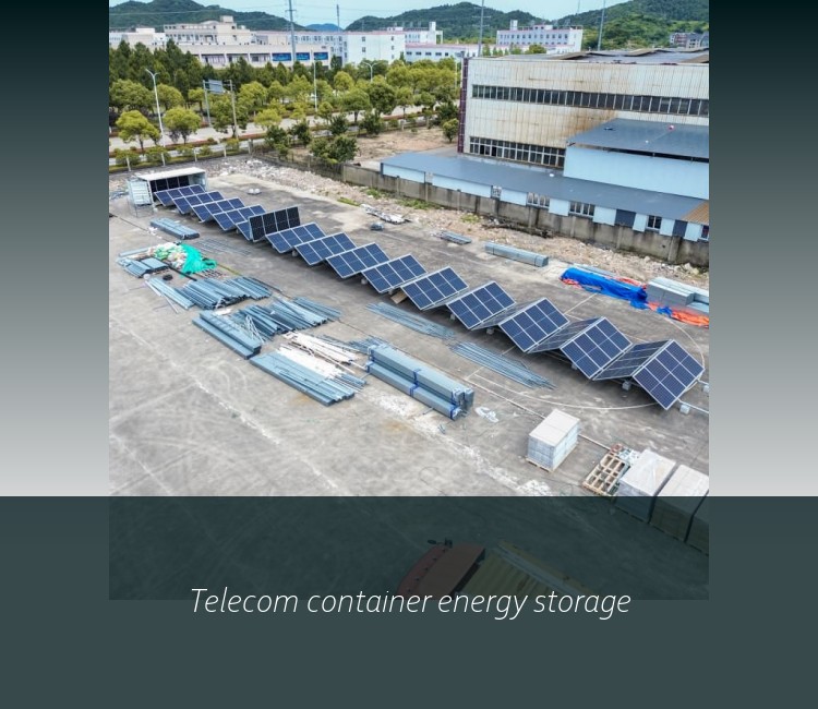 Telecom container energy storage