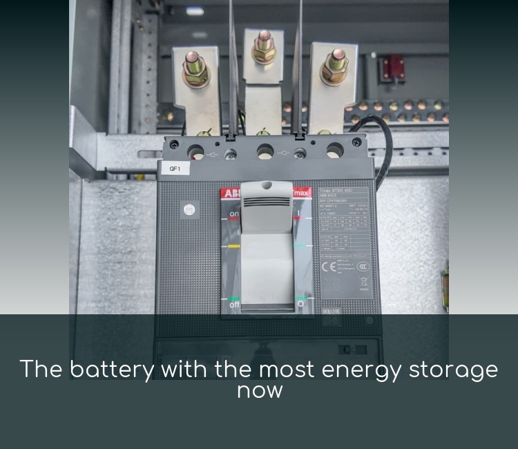 The battery with the most energy storage now